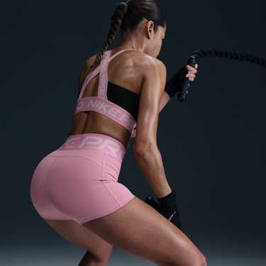 Šortky Nike Pro Sculpt High-Waisted 3" Training Shorts Ružová | FV7033-699, 2