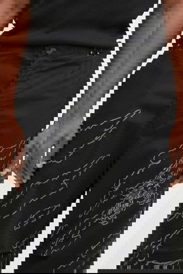 Nohavice Maharishi Embroidered Pants Dpm: Sparse Bonsai Snopants Čierna | 5340.BLACK, 3