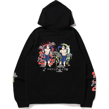 Mikina BAPE Japan Guardians Pullover Hoodie Čierna | BAPE-GUARD, 1