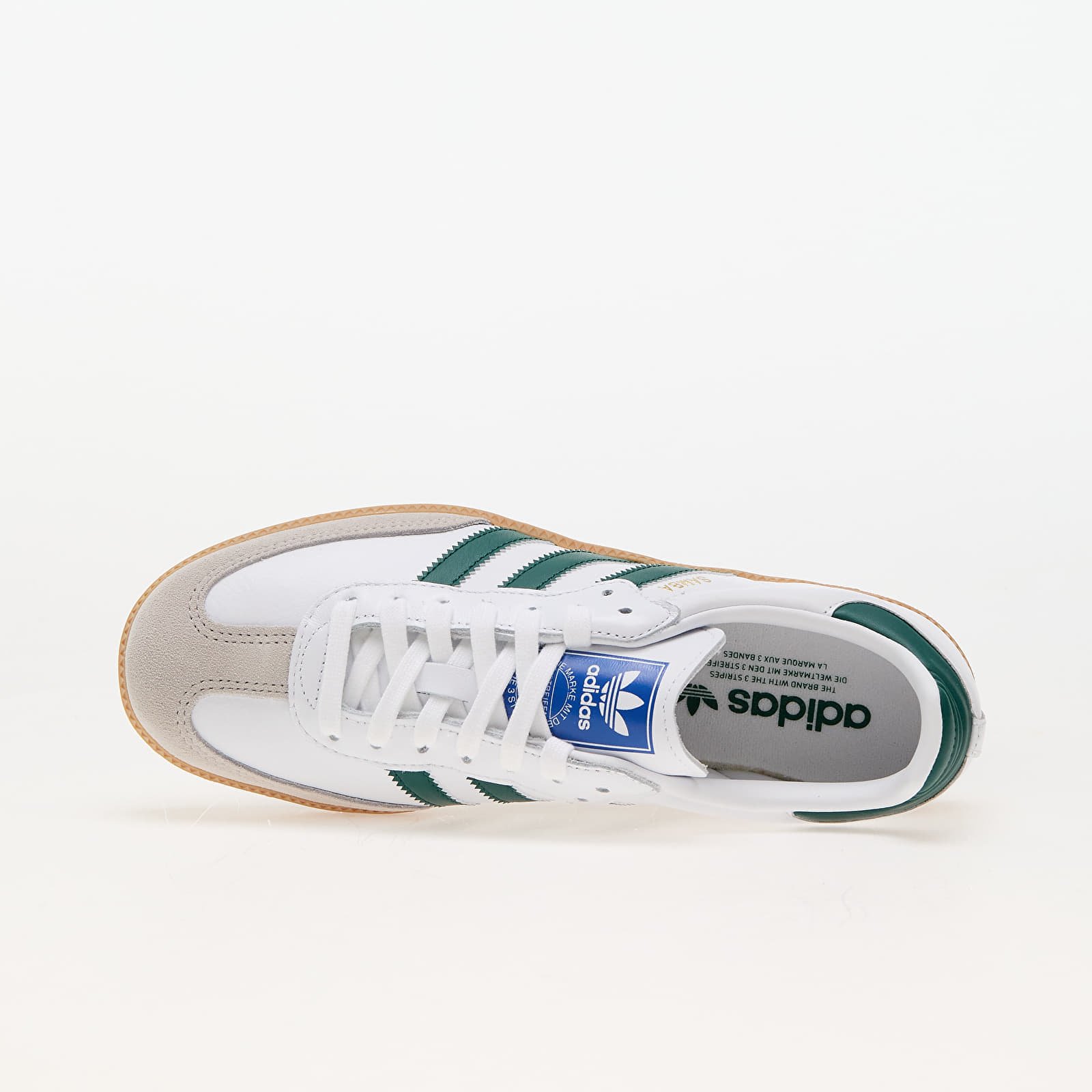 adidas Samba Og Ftw White/ Collegiate Green/ Gum, velikost: 36