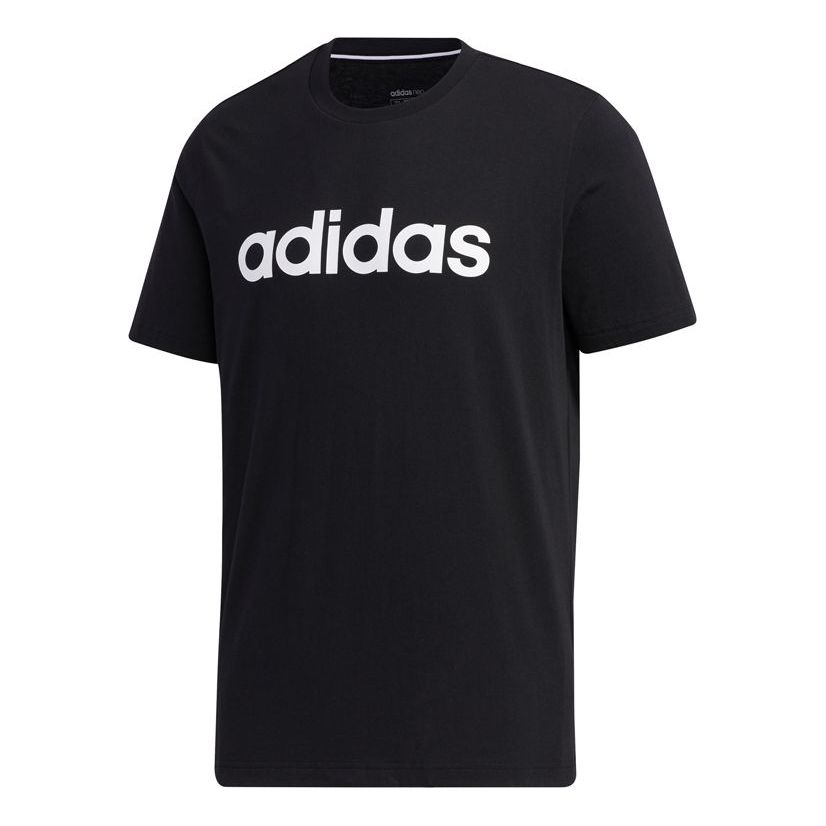 Tričko adidas Originals Short Sleeve Essential Logo T-Shirt Čierna | GJ8944, 0