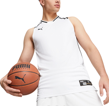 Dres Puma Hoops Team Game Jersey Biela | 676628-02, 0
