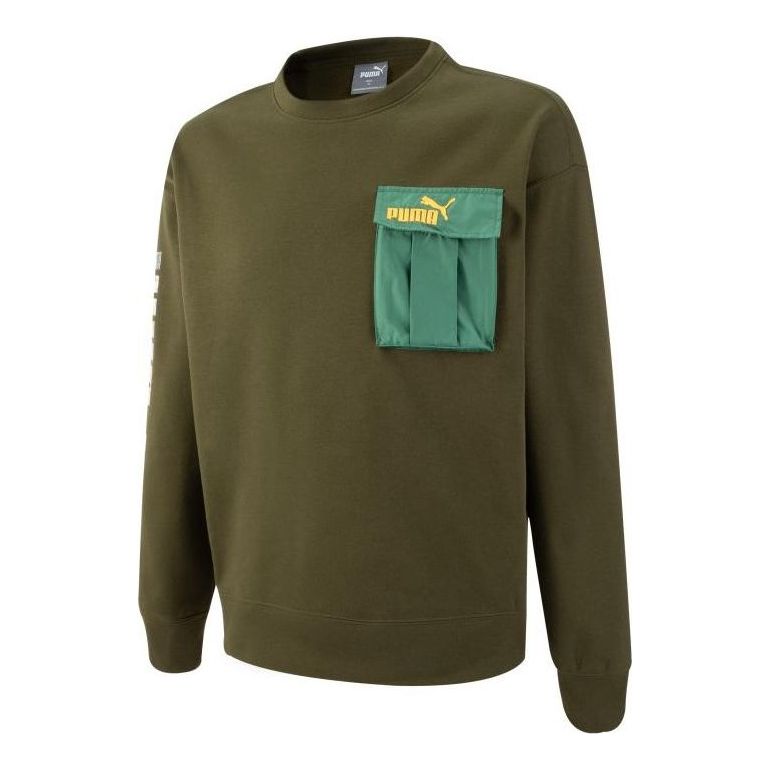 Sveter Puma Modulerwear Crew Neck Sweatshirt Zelené | 539699-23