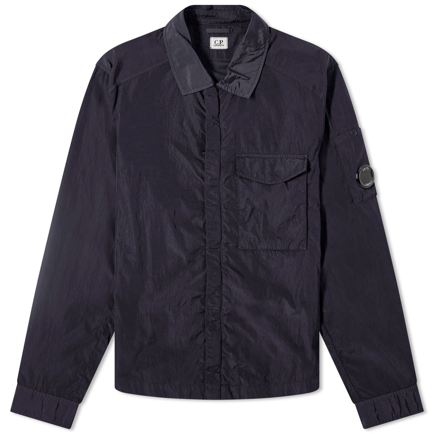 Bunda C.P. Company Chrome-R Pocket Overshirt Navy | CMOS039A-005904G-888, 0