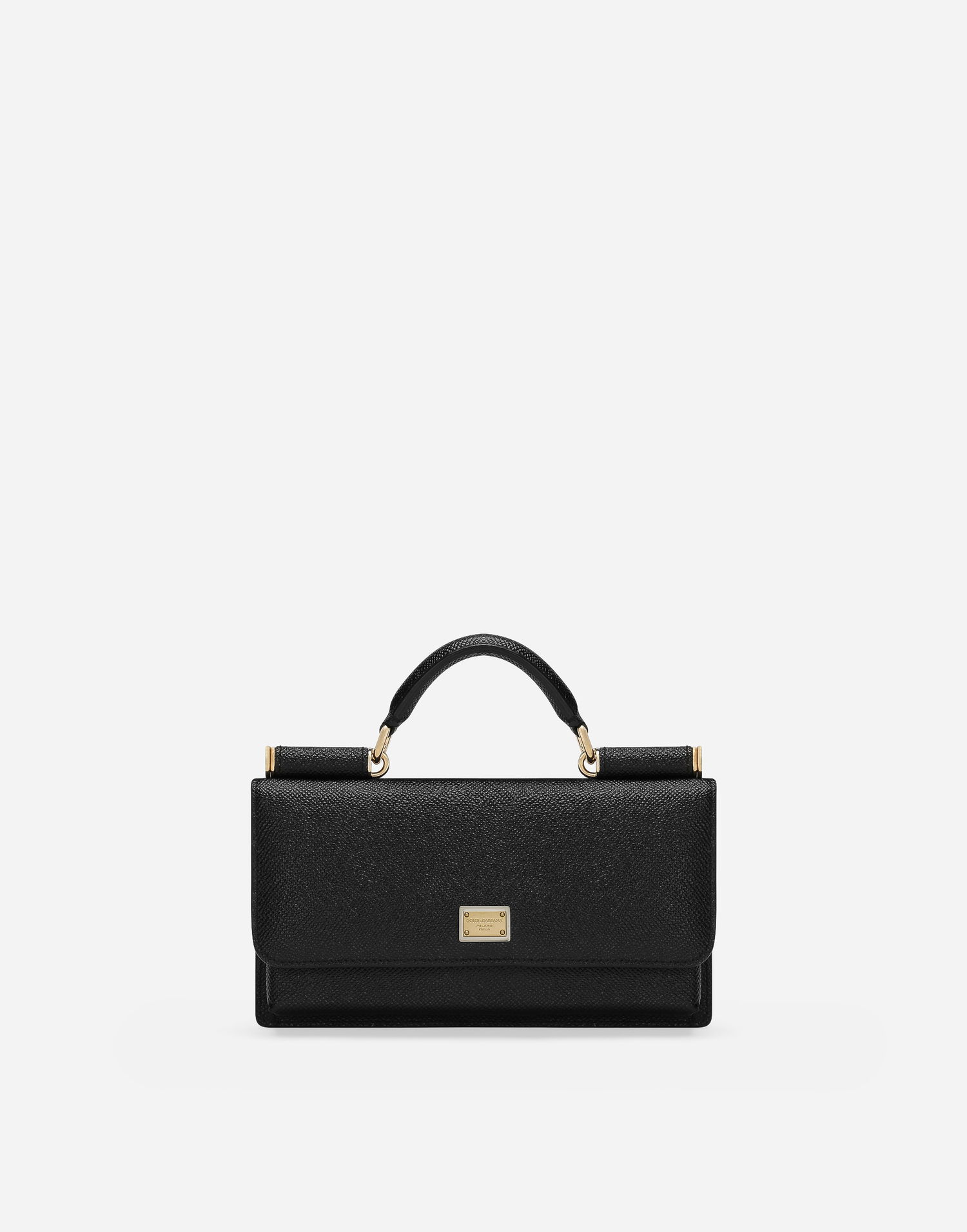 Kabelka Dolce & Gabbana Dolce & Gabbana Dauphine Print Calfskin Mini Bag Čierna | BI3280A100180999, 0
