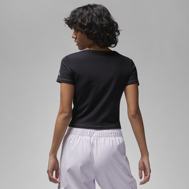 Tričko Jordan Sport Keyhole T-Shirt Čierna | DX0464-010, 4