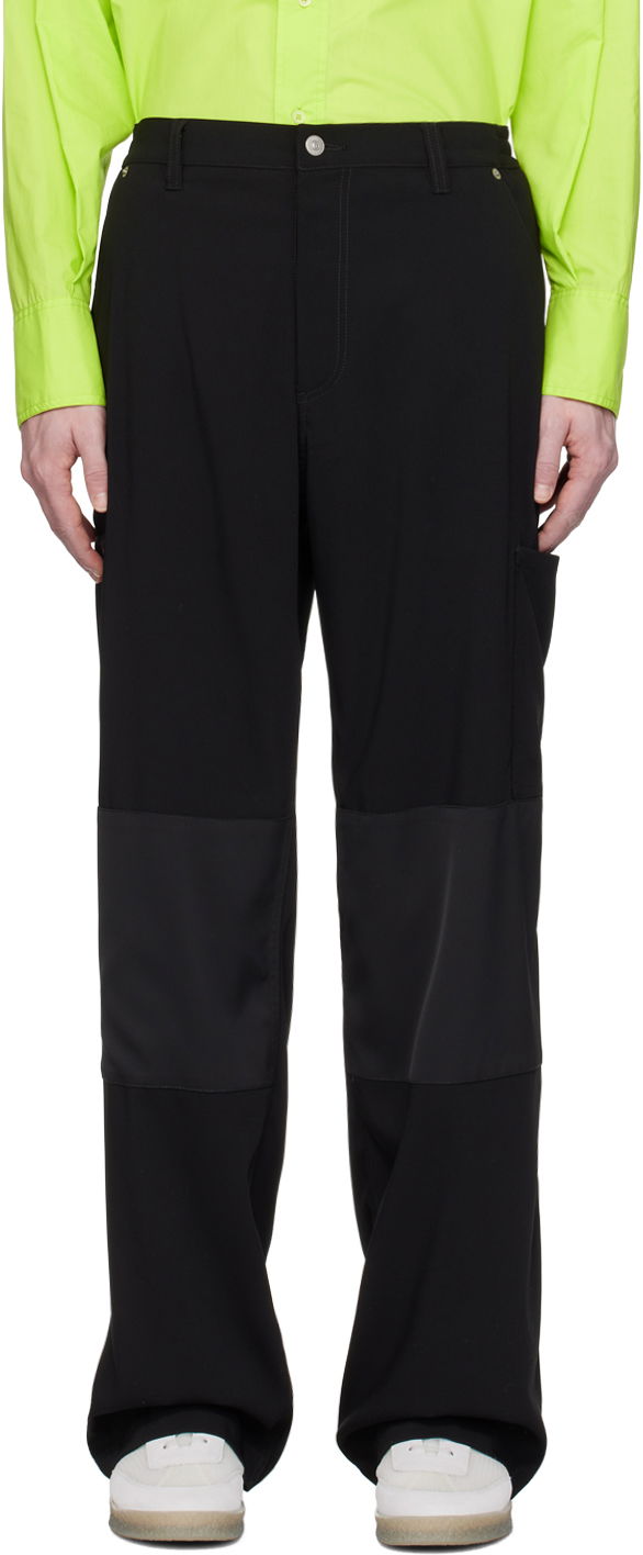 Nohavice Maison Margiela MM6 Pocket Trousers Čierna | SH0KA0003 S78536, 0