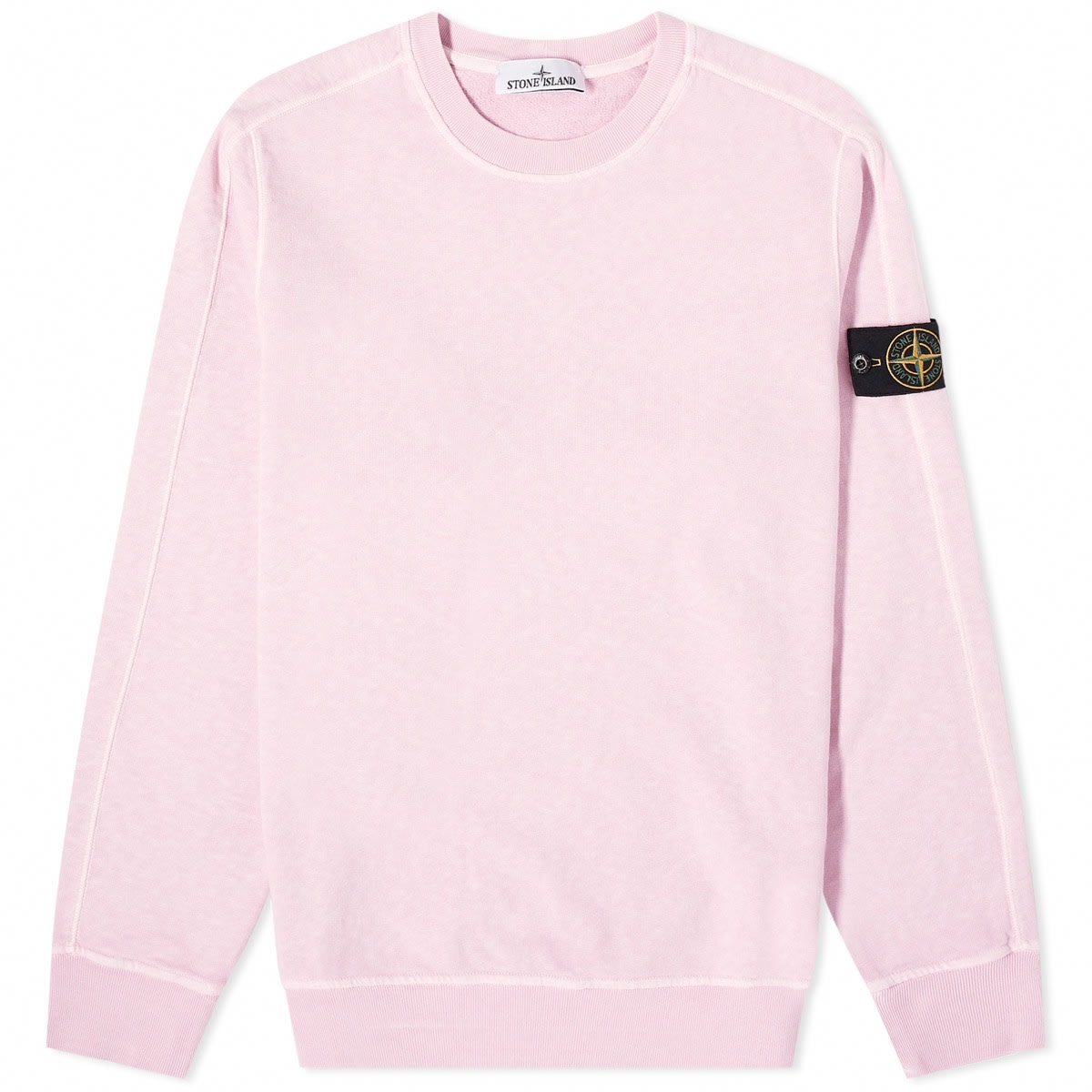 Sveter Stone Island Garment Dyed Malfile Crewneck Ružová | 801566060-V0180, 0