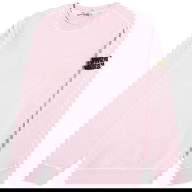 Sveter Stone Island Garment Dyed Malfile Crewneck Ružová | 801566060-V0180, 0