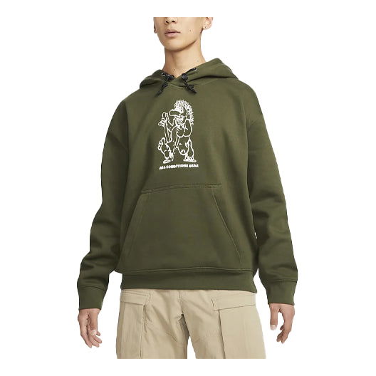 Mikina Nike ACG ACG Therma-FIT Troll Pattern Hoodie Zelené | DJ1431-325