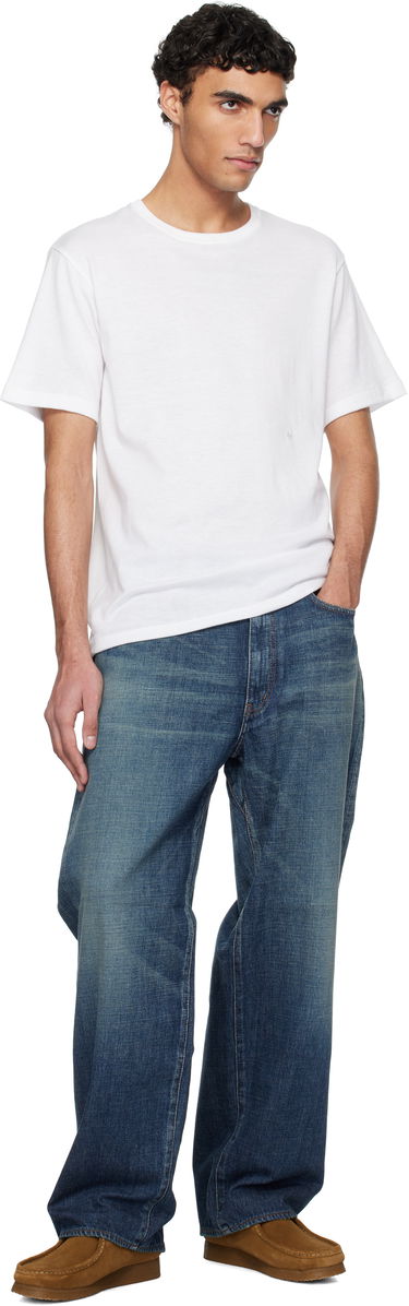 Tričko NANAMICA Nanamica Loopwheel COOLMAX Jersey T-Shirt Biela | S25SI115U, 3