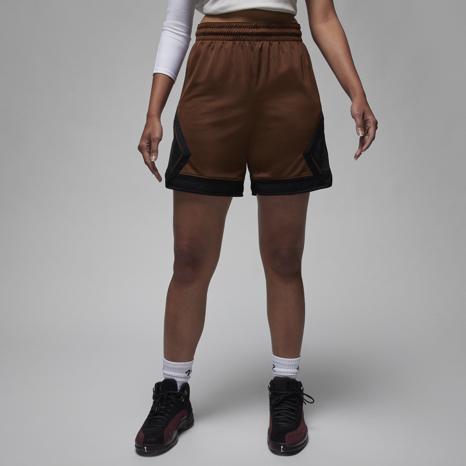 Šortky Jordan Sport Diamond Shorts Hnedá | FB4588-259, 0