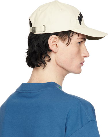 Šiltovka Palm Angels Curved Logo Baseball Cap Biela | PMLB10AS25FAB0010310, 2