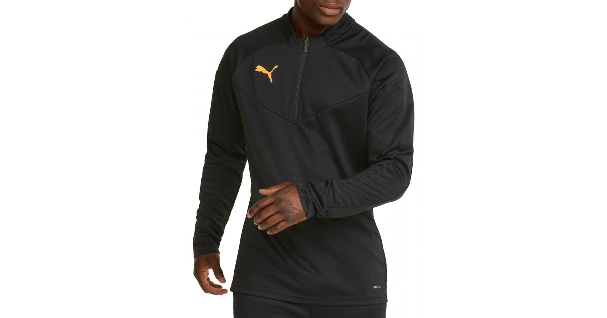 Sveter Puma Puma individualFINAL Training 1/4 Zip Top Čierna | 65795045, 1