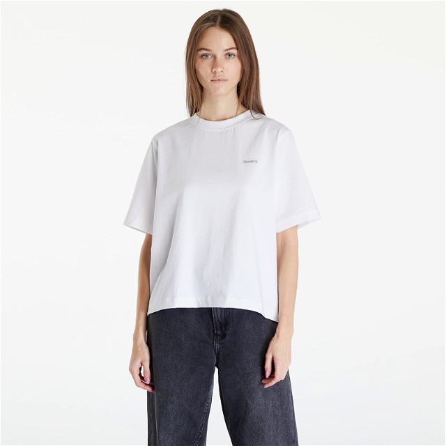 Essential T-Shirt With Contrast Print White