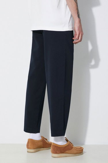 Nohavice Fred Perry Fred Perry Straight Leg Twill Trousers Navy | T6530.608, 2