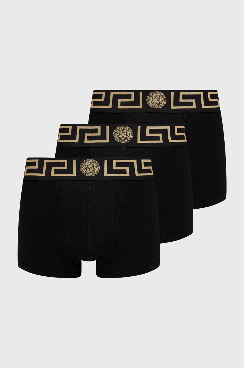 Spodná bielizeň a ponožky Versace boxers Čierna | AU10326.NOS, 0
