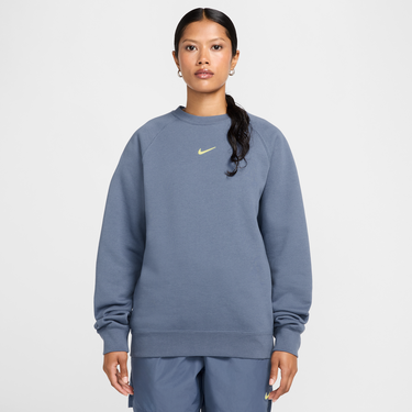 Mikina Nike NOCTA Fleece Crewneck Sweatshirt Modrá | FN8160-491, 3