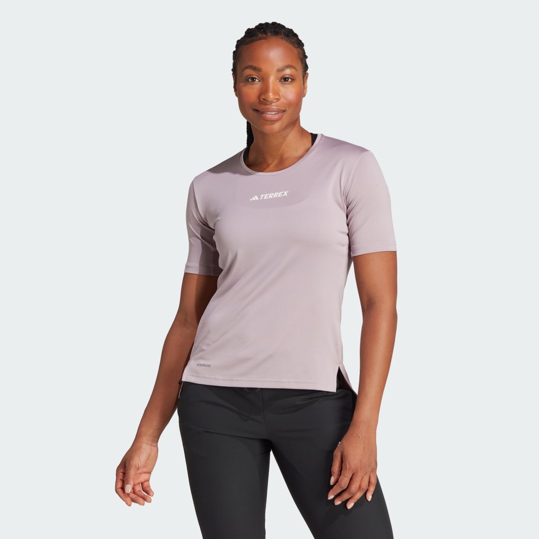 Tričko adidas Performance adidas TERREX Terrex Multi Šedá | IS0691, 1