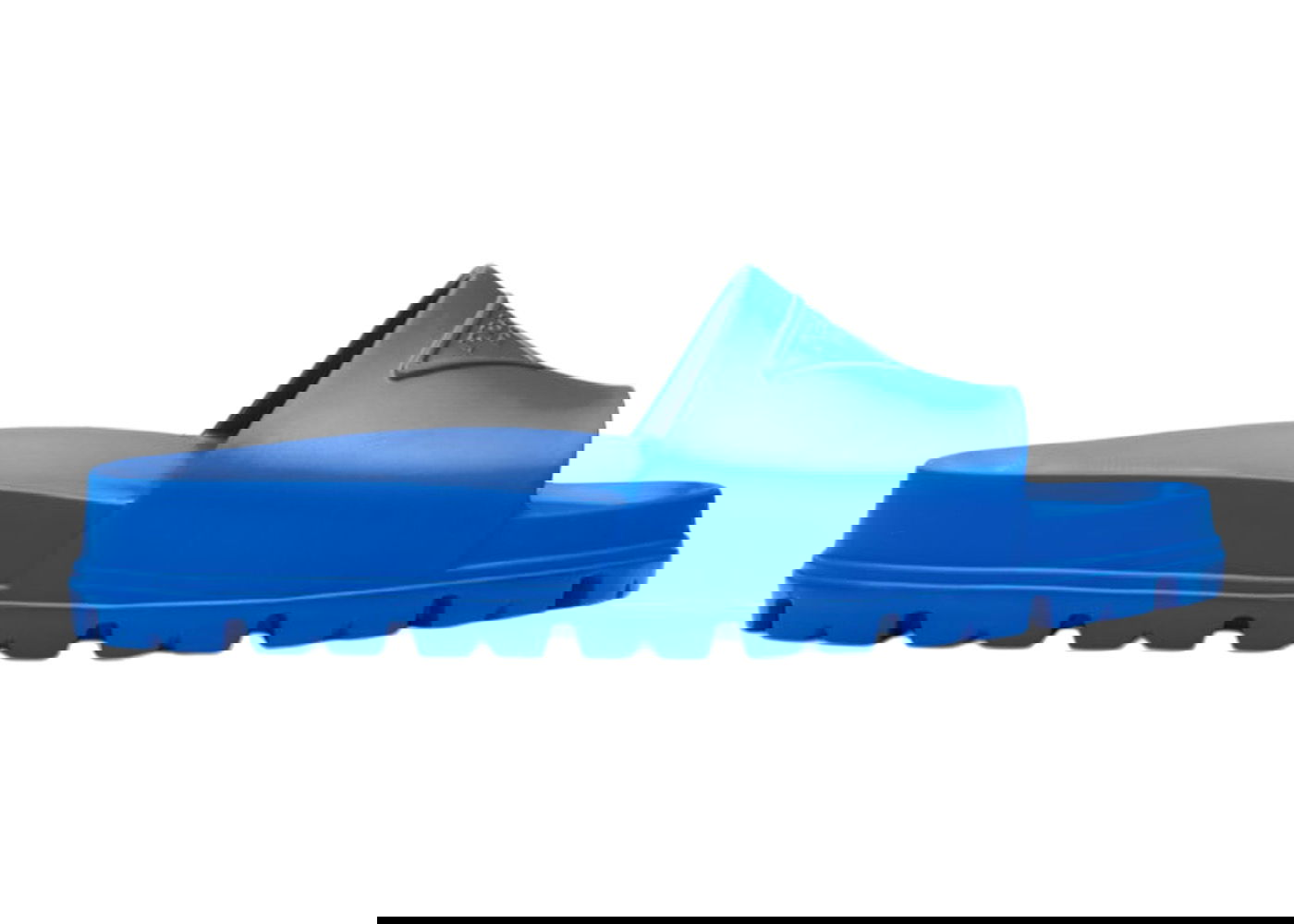 Tenisky a topánky Prada Rubber Slides Light Blue Modrá | 2X3085_3LKV_F0013, 0