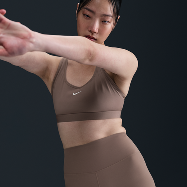 Mikina Nike One High-Waisted 5" Bike Shorts Hnedá | FN3211-233, 3