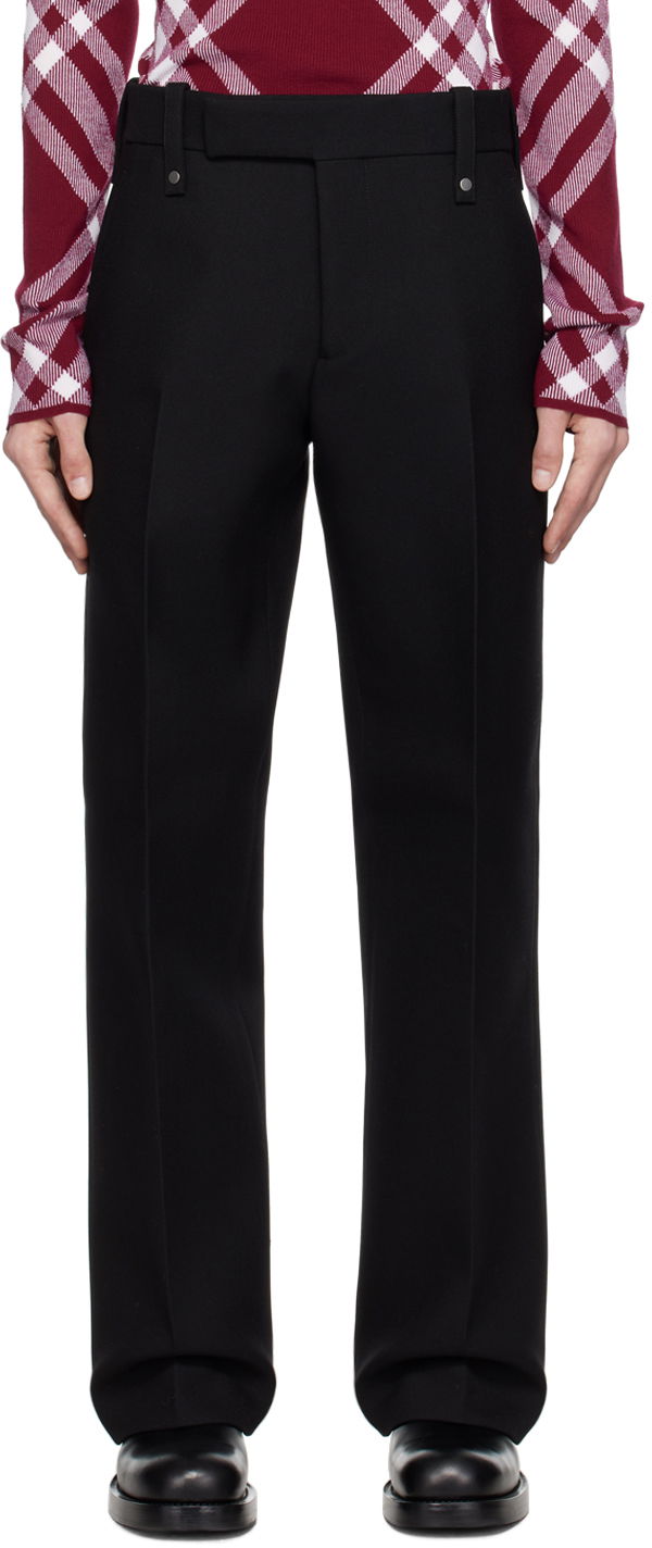 Nohavice Burberry Three-Pocket Trousers Čierna | 8077429, 0