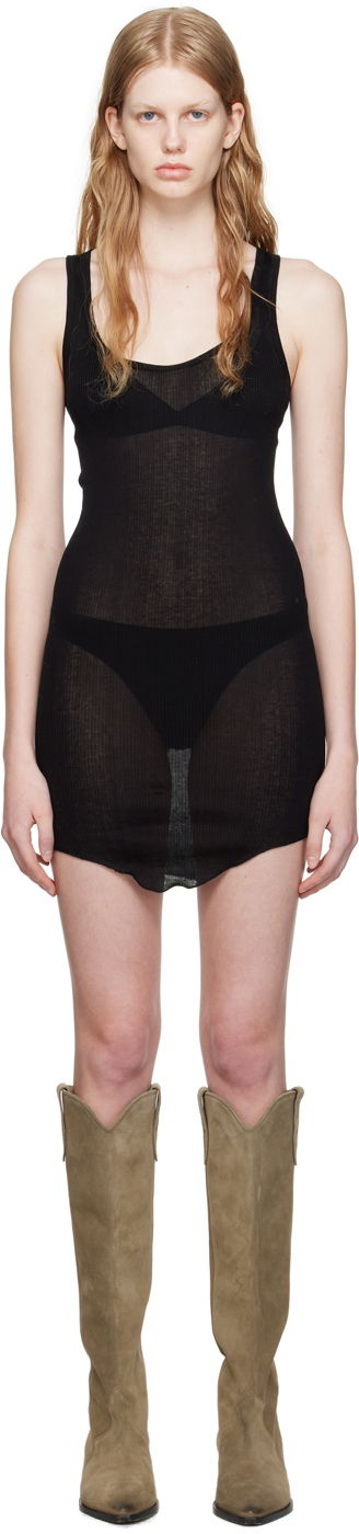 Body Isabel Marant Étoile Isabel Marant Etoile Lena Knit Mini Dress Čierna | 23PRO0109FA-A1N13E, 0