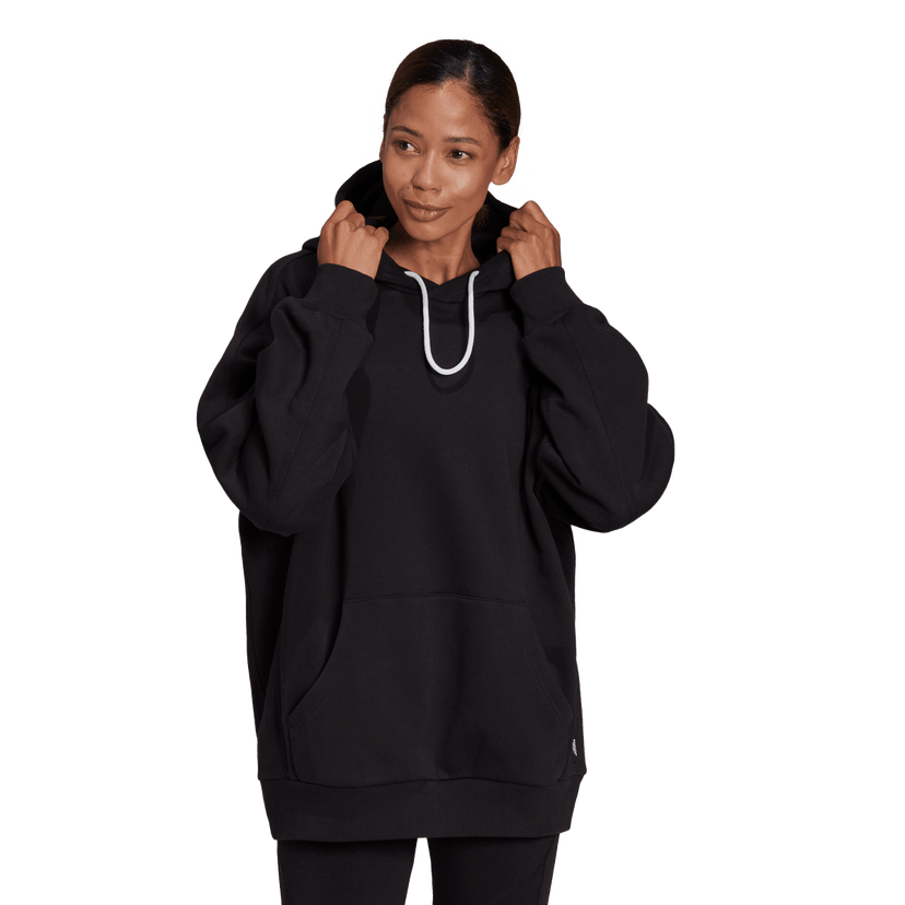 Mikina adidas Originals Boyfriend Fit Hoodie Čierna | HE2868