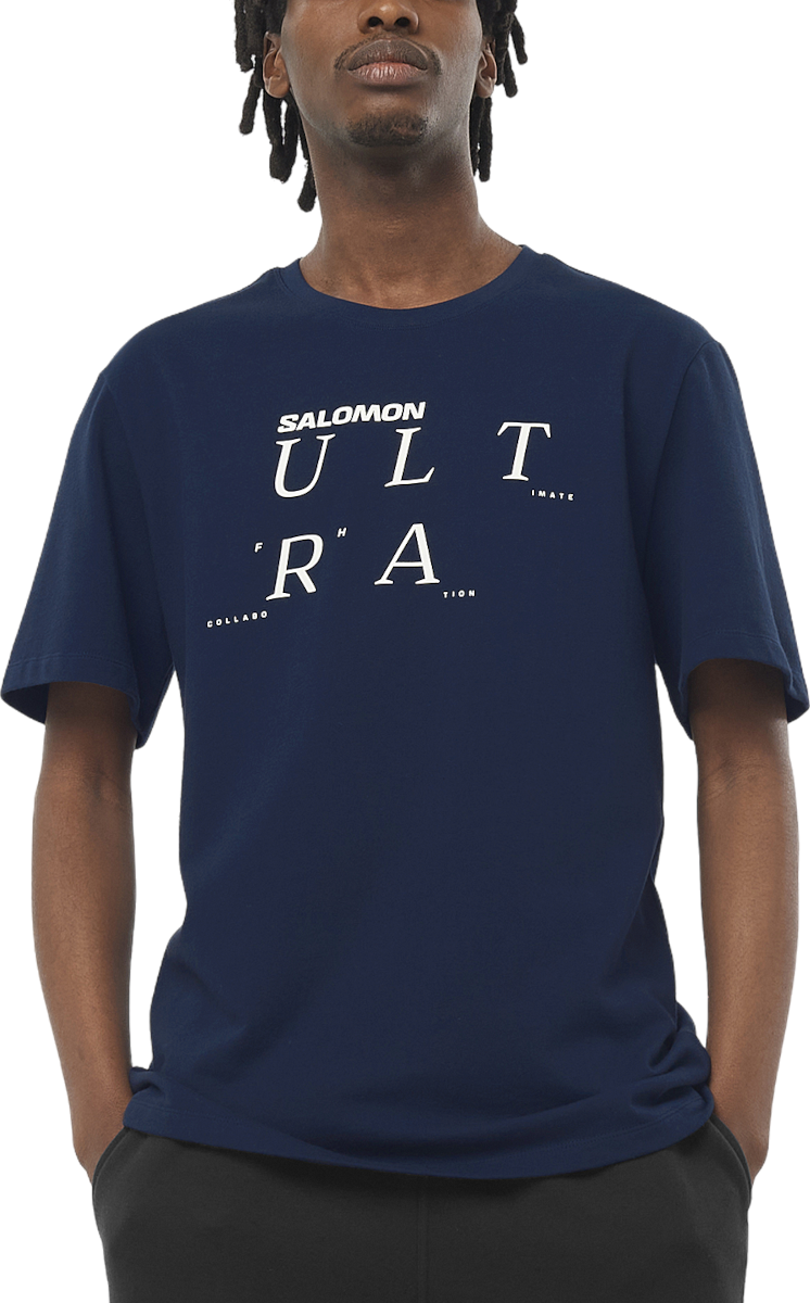 Tričko Salomon ULTRA SS TEE M Navy | lc2354500, 0