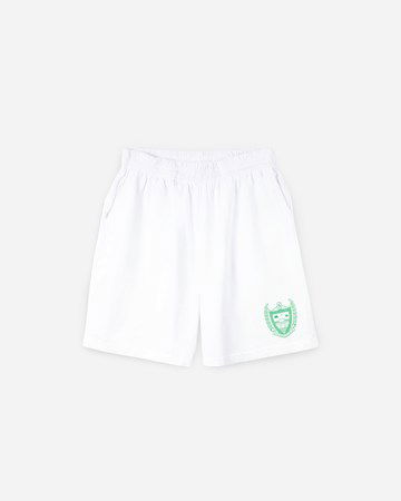 Šortky Sporty & Rich Berverly Hills Gym Shorts Biela | SH453WH, 0