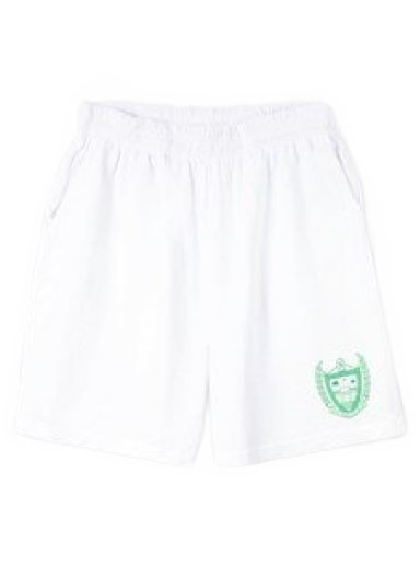 Šortky Sporty & Rich Berverly Hills Gym Shorts Biela | SH453WH