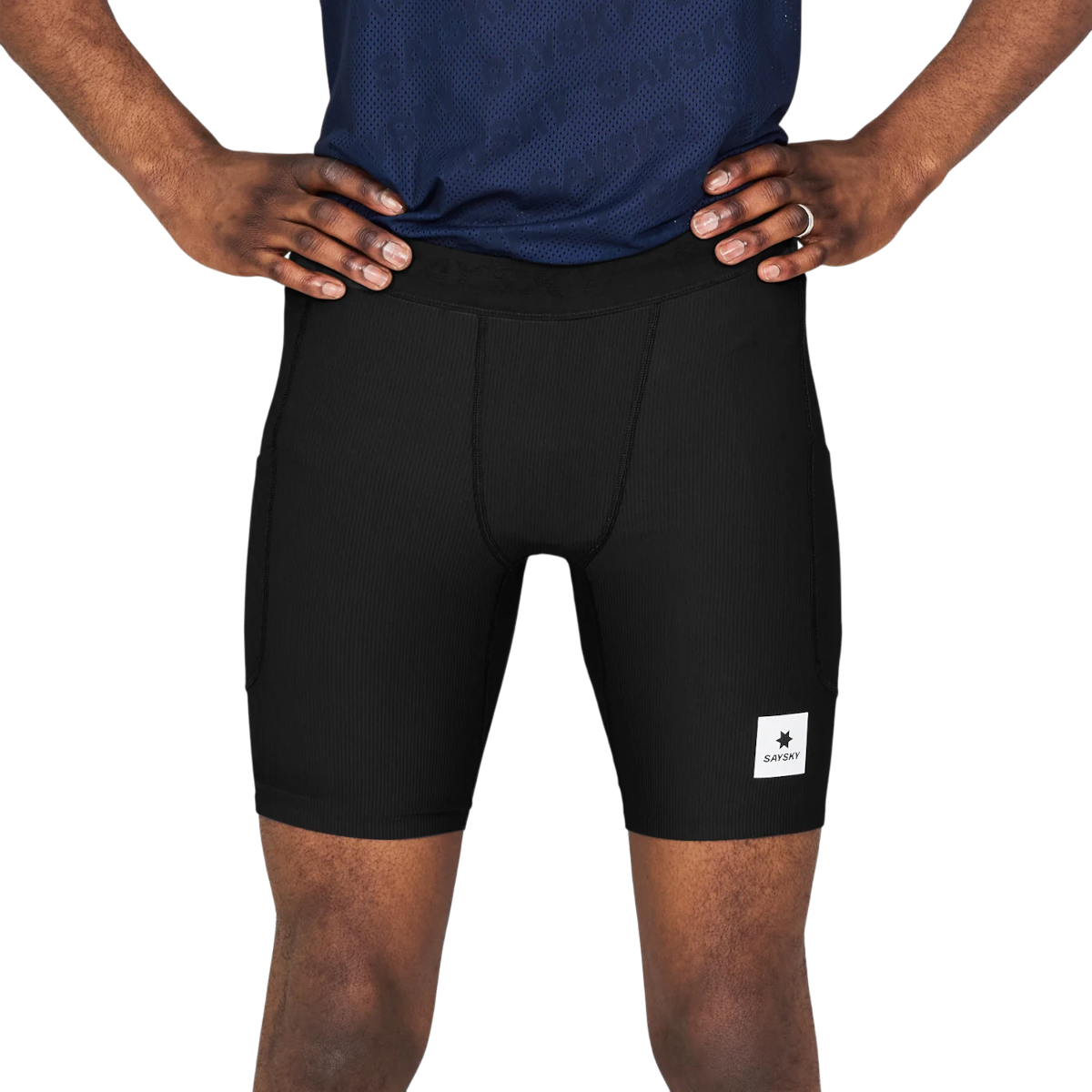 Boxerky Saysky Saysky Combat+ Rib 8" Short Tights Čierna | nmrst32c901, 0