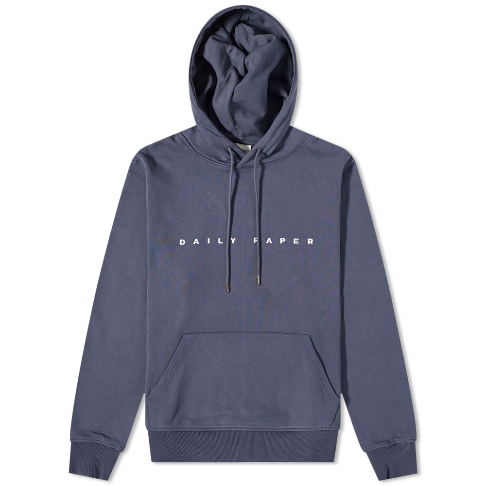 Mikina DAILY PAPER Alias Logo Hoody Navy | 2312009, 0
