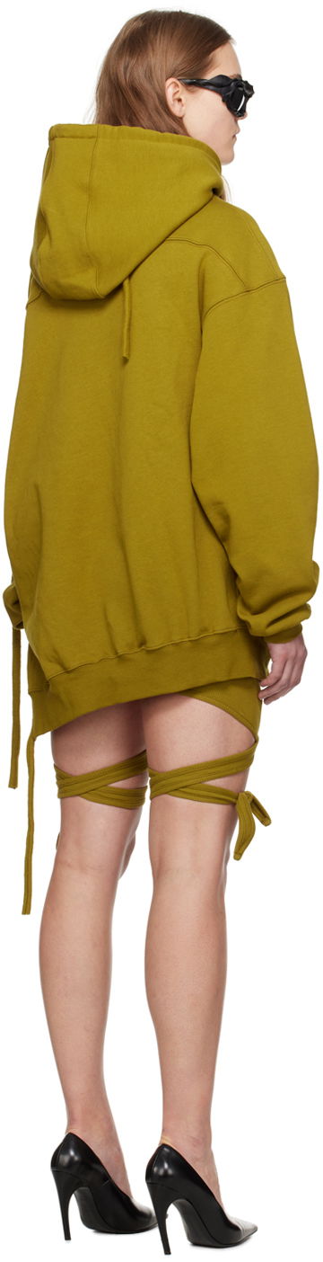 Mikina Ottolinger Ottolinger Deconstructed Hoodie Zelené | 1503902, 2