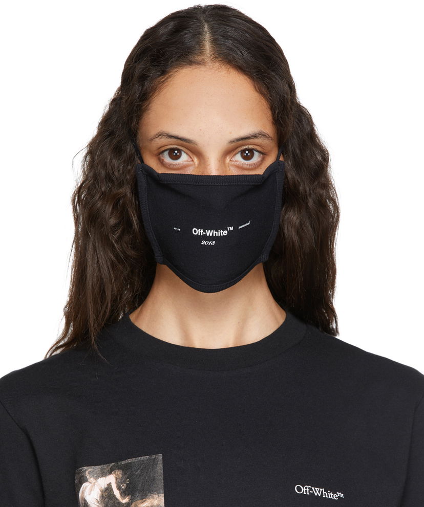 Oblečenie Off-White Black Logo Mask Čierna | OMRG002E20FAB0021001