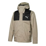 Outdoor Colorblock Hooded Jacket