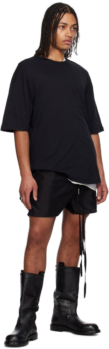 Tričko Ann Demeulemeester Ann Demeulemeester Dieter 'Sunset Bleeding' High-Comfort T-Shirt Čierna | 2510-M-JTS06-39-FA206-099, 3