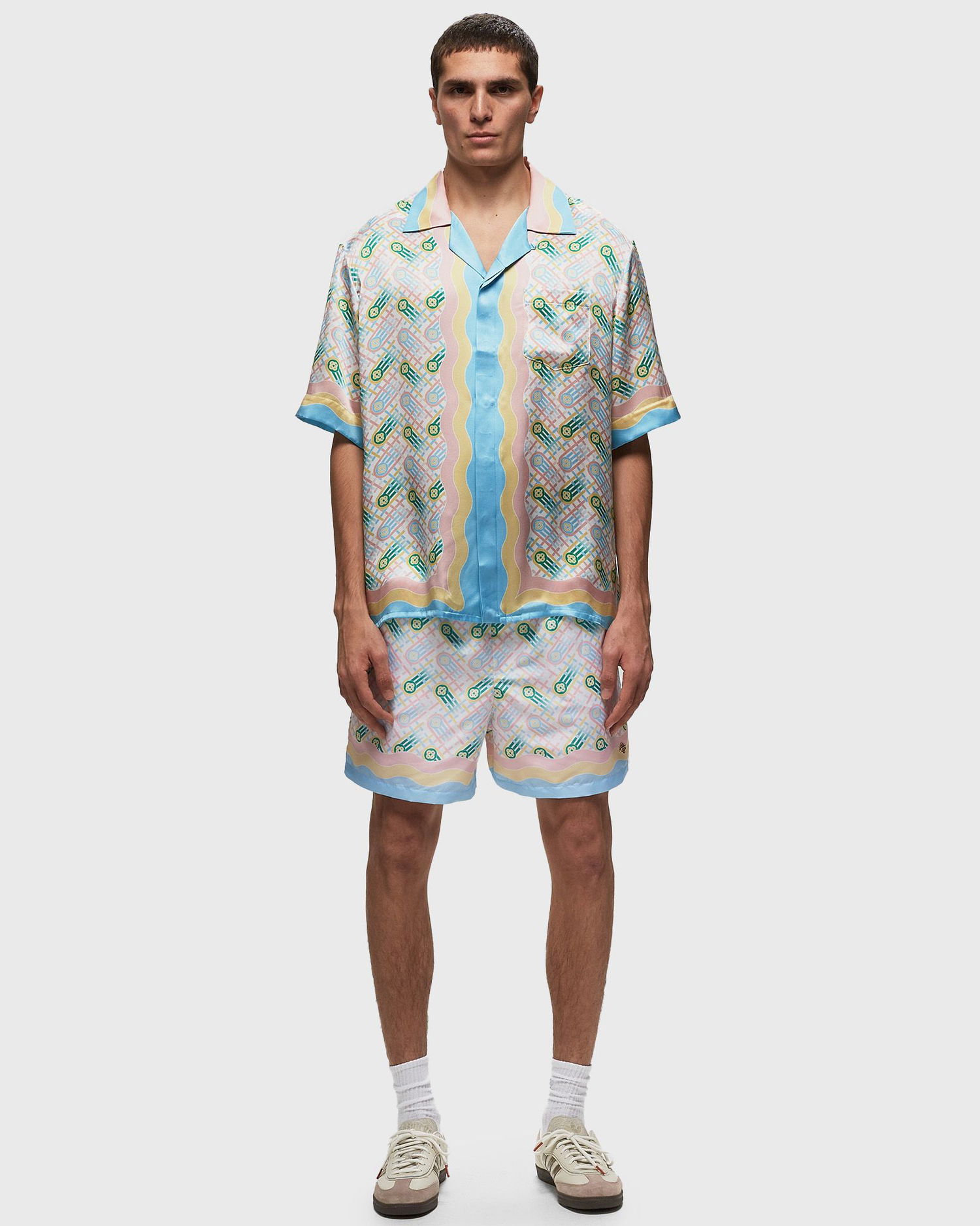 Košeľa Casablanca Ping Pong Shirt Rôznofarebný | U-MPS24-SH-003-01, 1