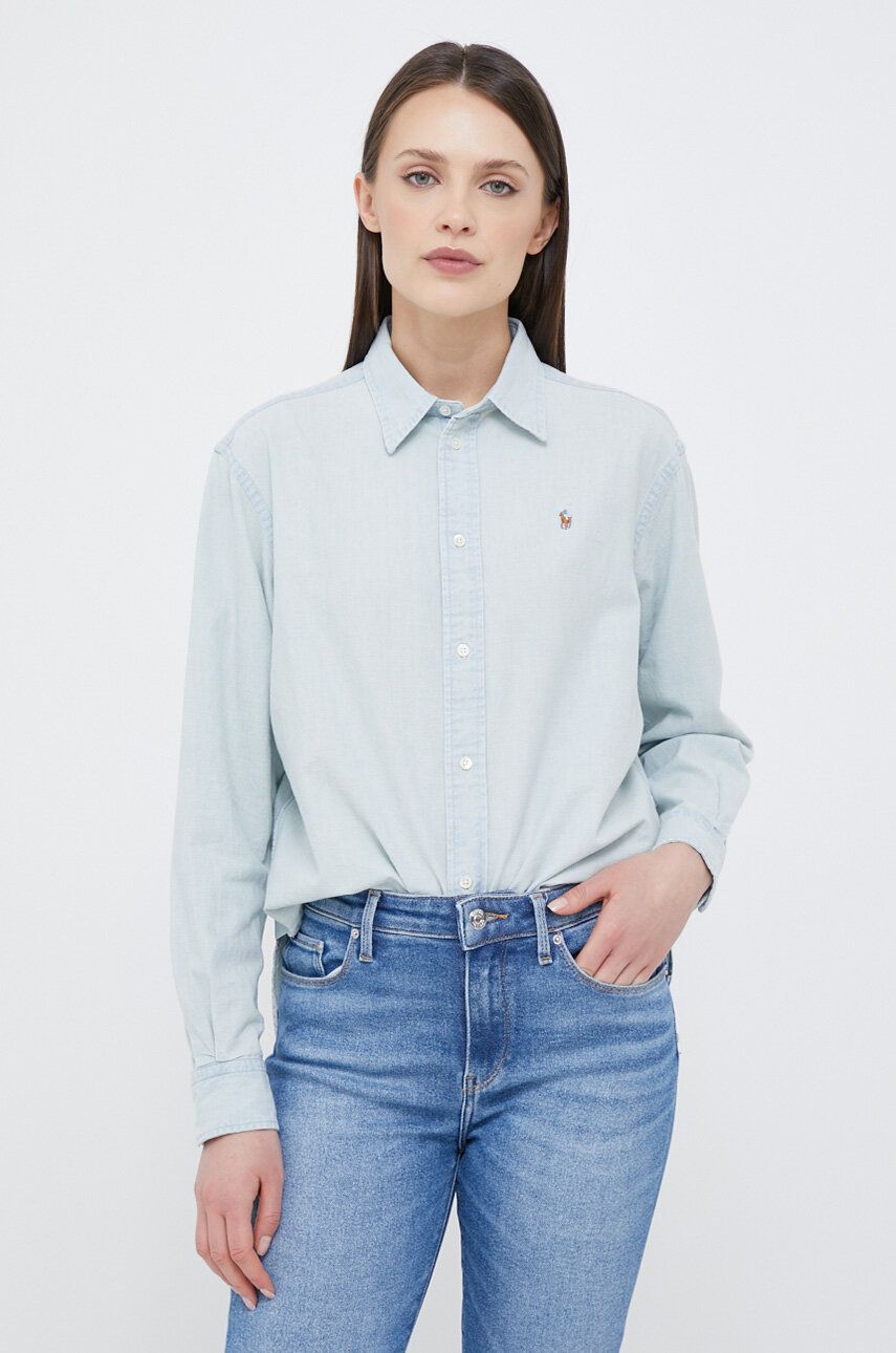 Košeľa Polo by Ralph Lauren Shirt Modrá | 211891420, 0