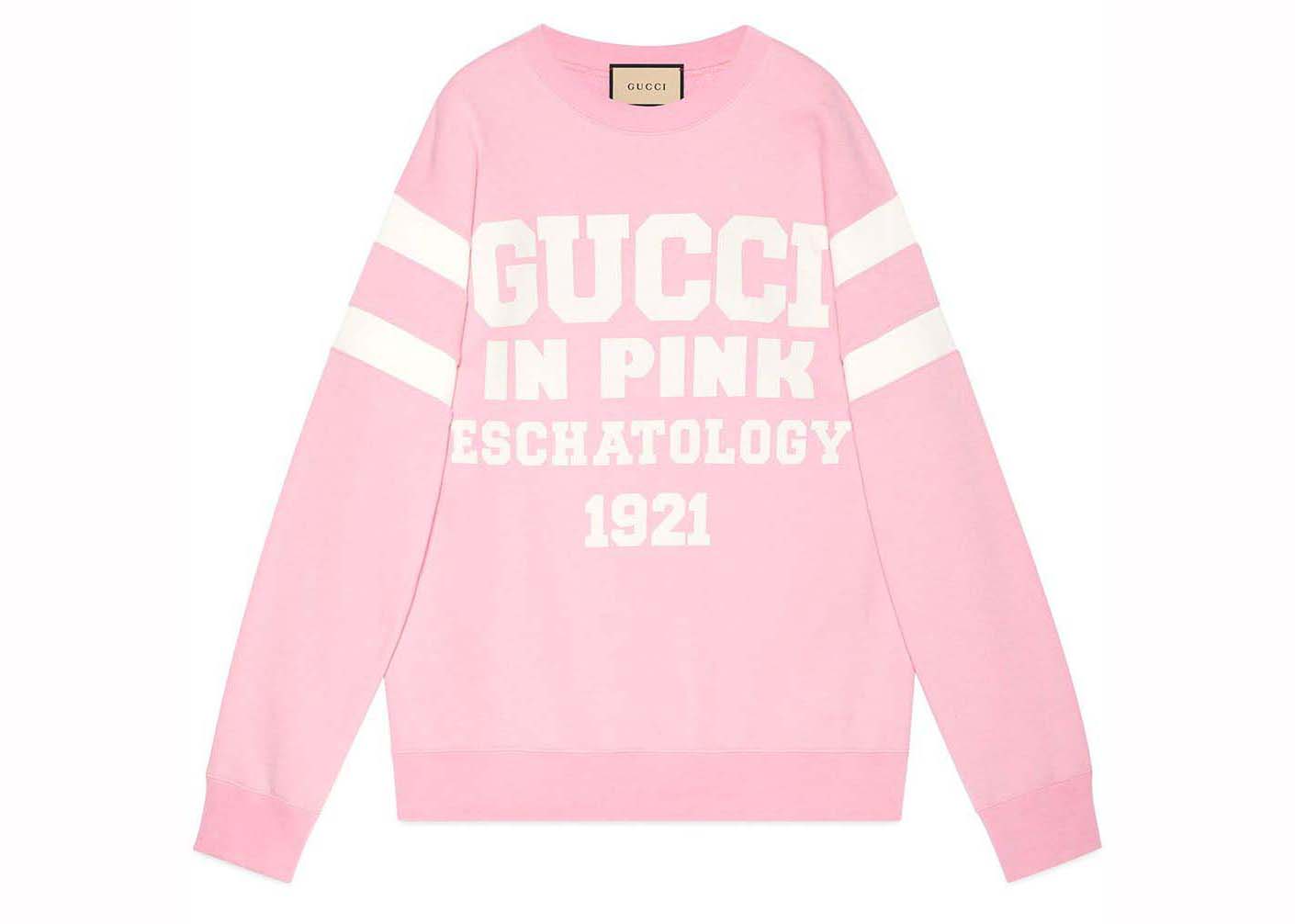 Mikina Gucci 25 Eschatology Sweatshirt Pink Ružová | 662081 XJDL6 5904, 0