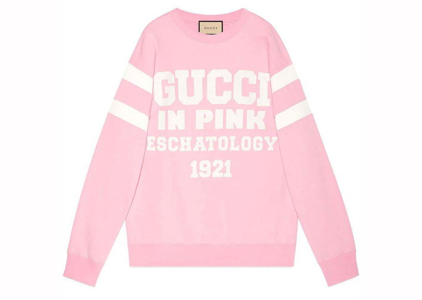 Mikina Gucci 25 Eschatology Sweatshirt Pink Ružová | 662081 XJDL6 5904