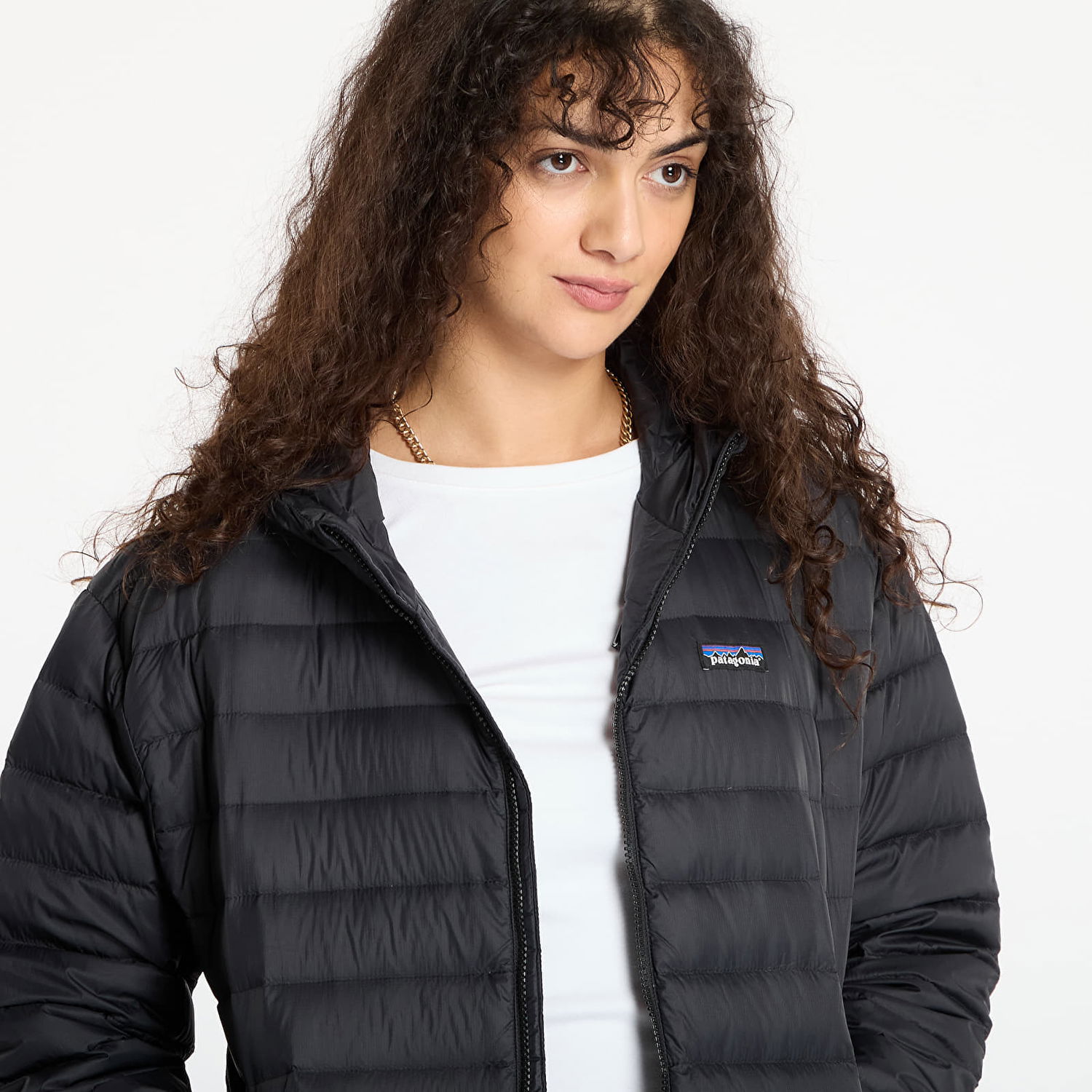 Parka Patagonia Recycled Down Sweater Parka Čierna | 28460 BLK, 1