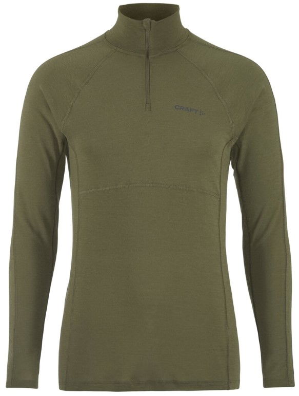 Tričko Craft Craft ADV Wool Merino HZ Long Sleeve Shirt Zelené | 1914109-664000, 0