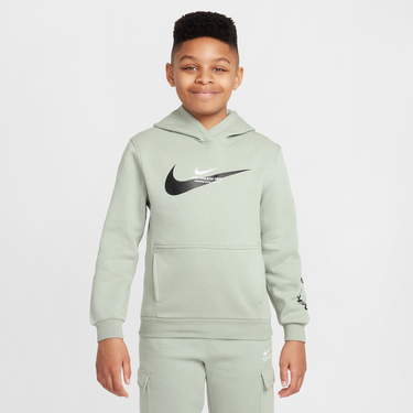 Mikina Nike Nike Sportswear Fleece Hoodie Zelené | HV6965-370, 1