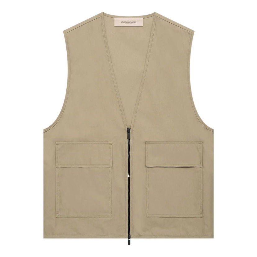 Vesta Fear of God Essentials Work Vest Béžová | FOG-SS22-276