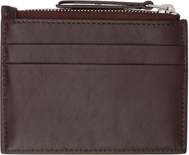Peňaženka LANVIN Burgundy Zipped Card Holder Béžová | LM-SLSWZ4-PIEN-A24, 1