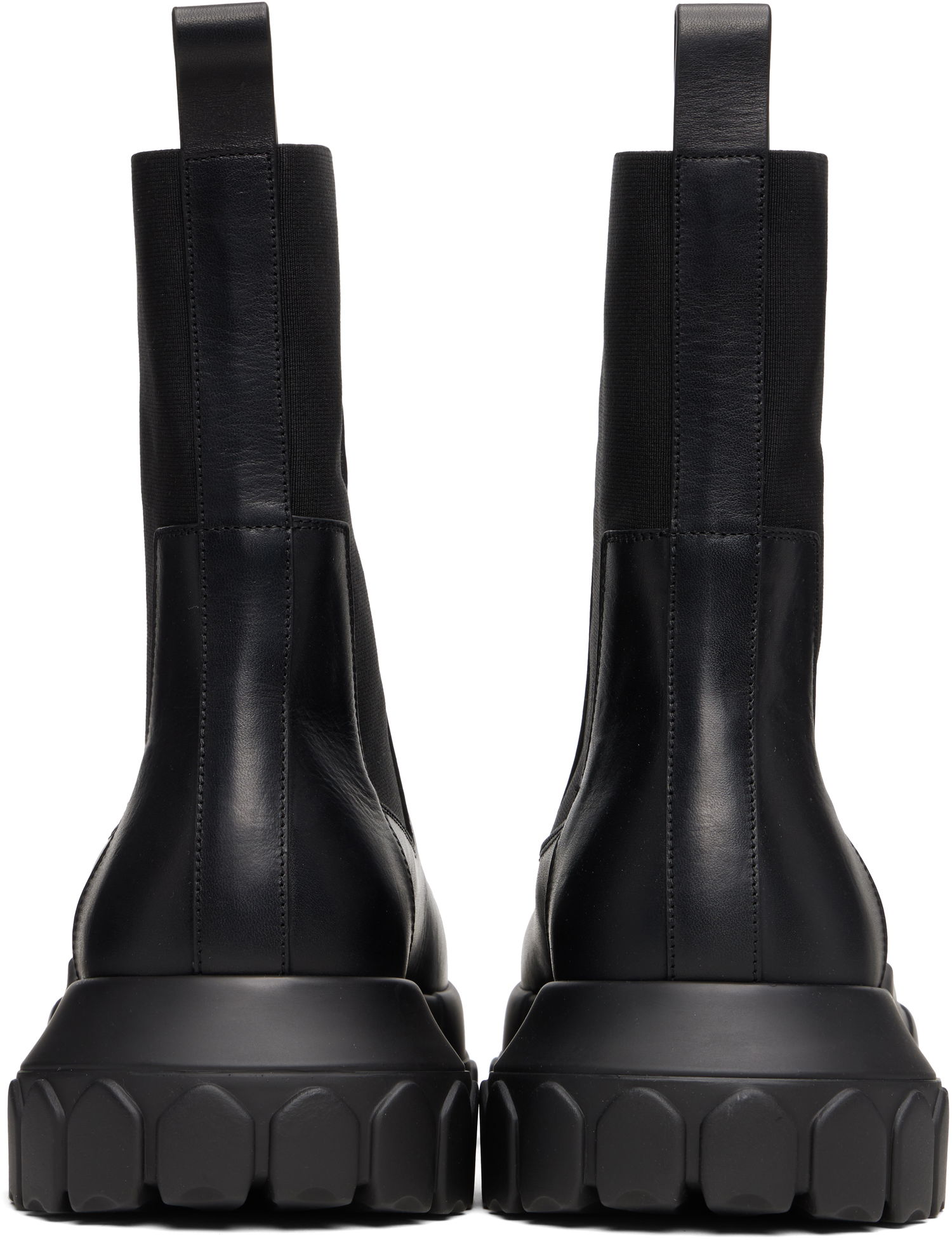 Tenisky a topánky Rick Owens Rick Owens Concordians Beatle Bozo Tractor Chelsea Boots Čierna | RU02E1881 LGE, 1