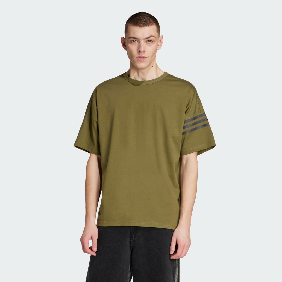 Tričko adidas Performance Neuclassics T-Shirt Zelené | HZ3697, 0