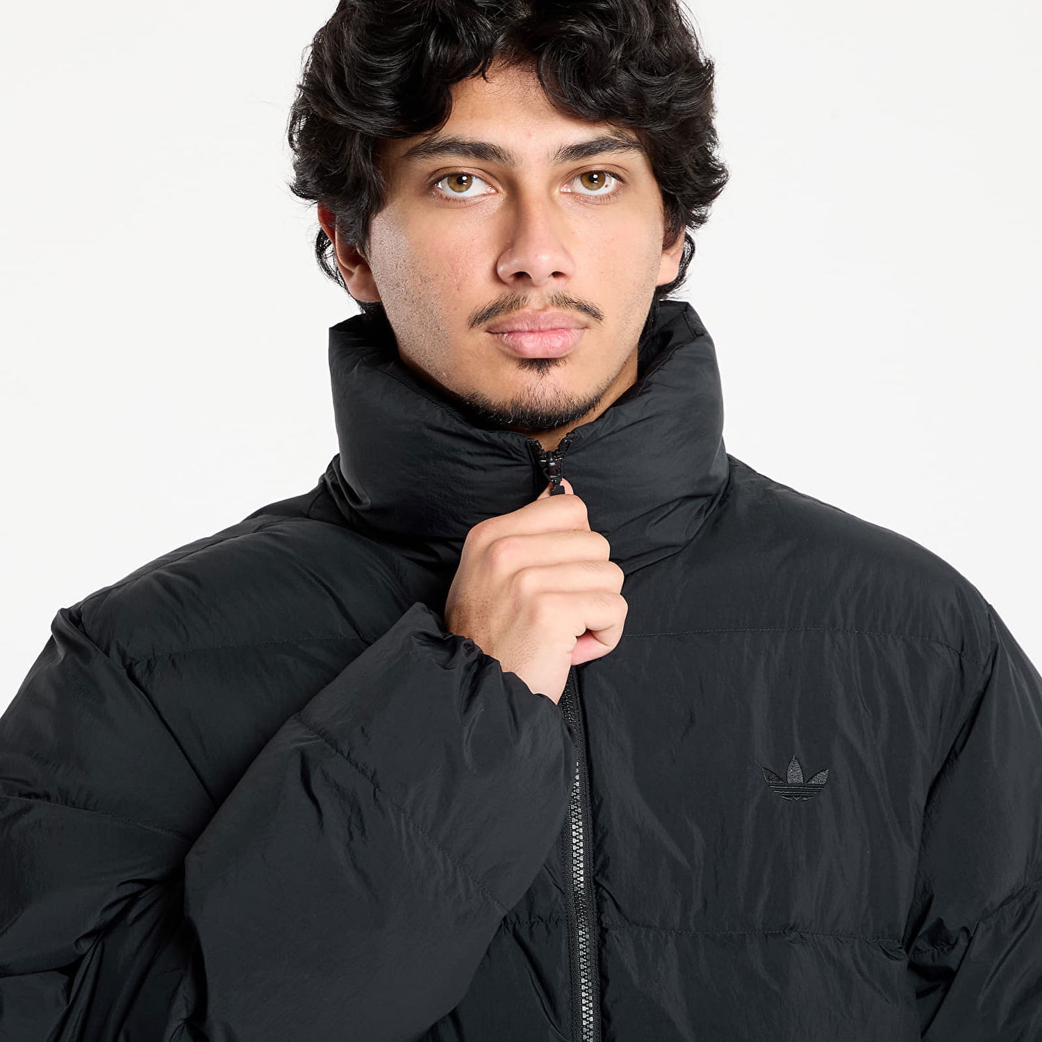 Prešívaná bunda adidas Originals Originals Synthetic Down Puffer Jacket Čierna | JW5815, 1