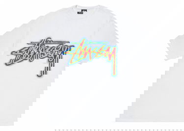 Tričko Stüssy Short Sleeve Graphic T-Shirt Biela | 1905023, 0